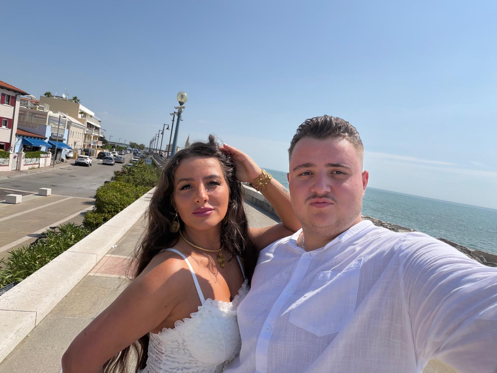 Marvin Markel beim Videodreh in Italien